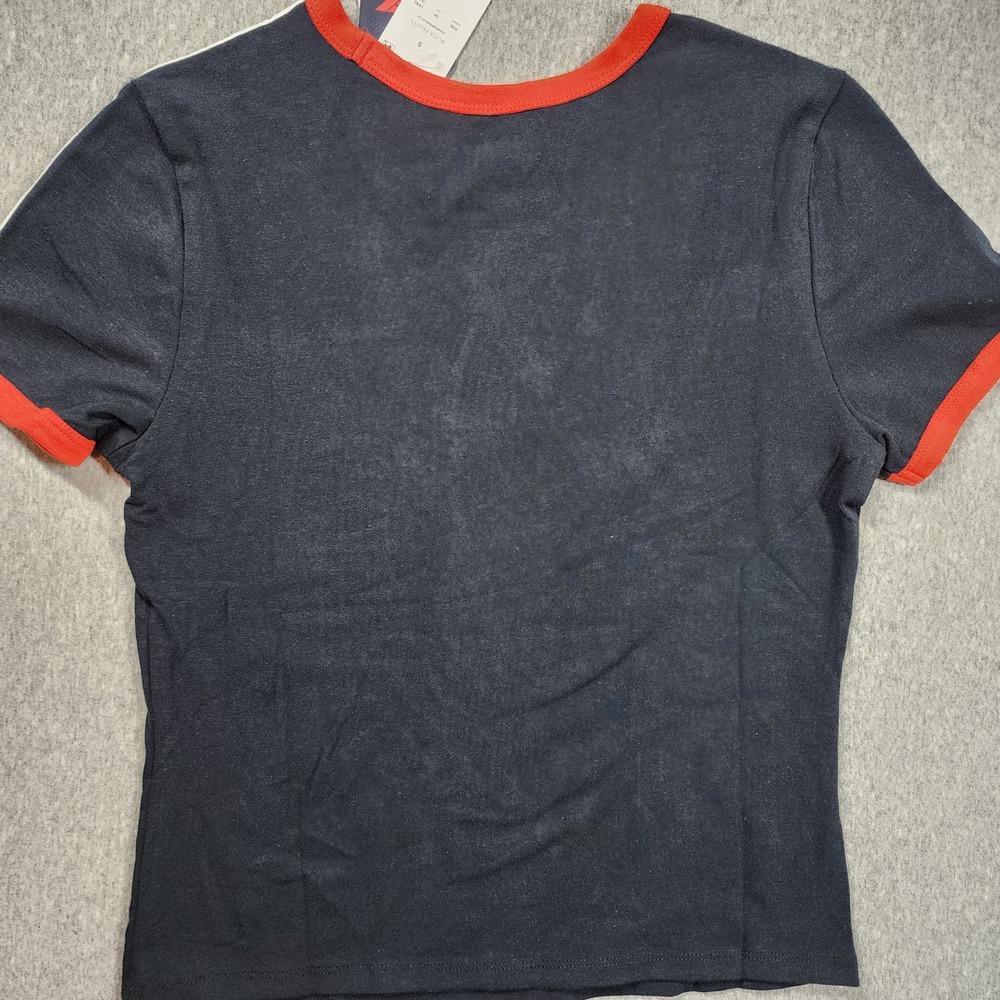 Formula 1 T-Shirt Womens Small Black New Racing Division Ringer Graphic Tee - Picture 3 of 5